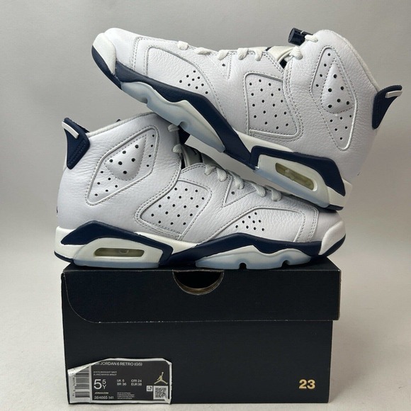 Nike Shoes Air Jordan 6 Retro GS “Midnight Navy” 2023